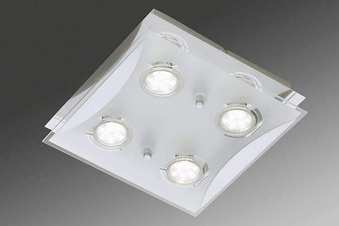 Briloner-Leuchten-Lampada-da-soffitto-GU10,-3-W,-Rettangolare-[Classe-di-efficienza-energetica-A+]