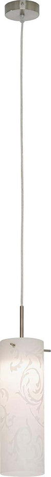 Briloner-Leuchten-Lampada-per-Sospensione-Integrata,-5-W,-Satinati,-10.5-x-10.5-x-120-cm-[Classe-di-efficienza-energetica-A+]