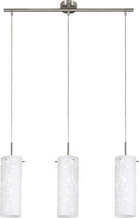 Briloner-Leuchten-Lampada-per-Sospensione-Integrata,-5-W,-Satinati-[Classe-di-efficienza-energetica-A+]