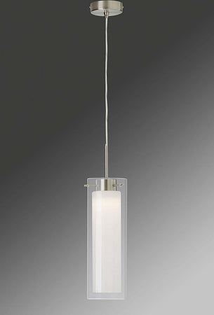 Briloner-Leuchten-Lampada-per-Sospensione-Integrata,-5-W,-Satinati-[Classe-di-efficienza-energetica-A+]