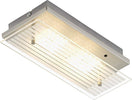 Briloner-Leuchten-LED-Applique-Integrata,-3.6-W,-Satinati,-27-x-12-x-6.6-cm-[Classe-di-efficienza-energetica-A+]