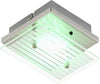 Briloner-Leuchten-LED-Applique-Integrata,-3.6-W,-Satinati-[Classe-di-efficienza-energetica-A+]