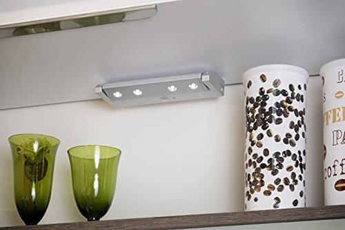 Briloner-Leuchten,-Luce-da-incasso-a-4-LED-con-sensore,-0.32-watt,-20-lumen-[Classe-di-efficienza-energetica-A+]
