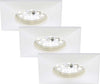 Briloner-Leuchten-Luci-da-Incasso,-Bianco,-3-unit