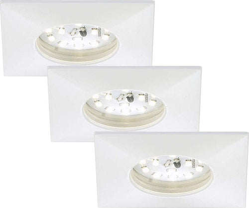 Briloner-Leuchten-Luci-da-Incasso,-Bianco,-3-unit