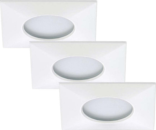 Briloner-Leuchten-Luci-da-Incasso,-Bianco,-3-unit