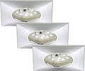Briloner-Leuchten-Luci-da-Incasso-Integrata,-5-W,-Cromo,-5-unit