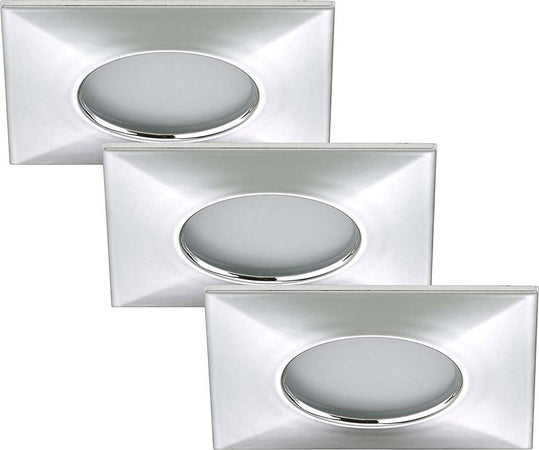 Briloner-Leuchten-Luci-da-Incasso-Integrata,-5-W,-Cromo,-5-unit