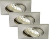 Briloner-Leuchten-Luci-da-Incasso-Integrata,-5-W,-Satinati,-5-unit