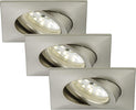Briloner-Leuchten-Luci-da-Incasso-Integrata,-5-W,-Satinati,-5-unit