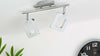 Briloner-Leuchten-Plafoniera-con-2-Faretti-LED-Integrata,-4-W,-Argento-[Classe-di-efficienza-energetica-A+]