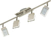 Briloner-Leuchten-Plafoniera-con-FarettiLED-Integrata,-4.5-W,-Satinati-[Classe-di-efficienza-energetica-A+]