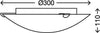 Briloner-Leuchten-Plafoniera-LED-12-W,-Bianco,-30-x-30-x-11-cm-[Classe-di-efficienza-energetica-A+]