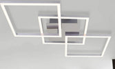 BRILONER--PLAFONIERA-LED-3-RIQUADRI-76-x-54CM---36W-2600LUMEN-3000K---CROMO/ARGENTO