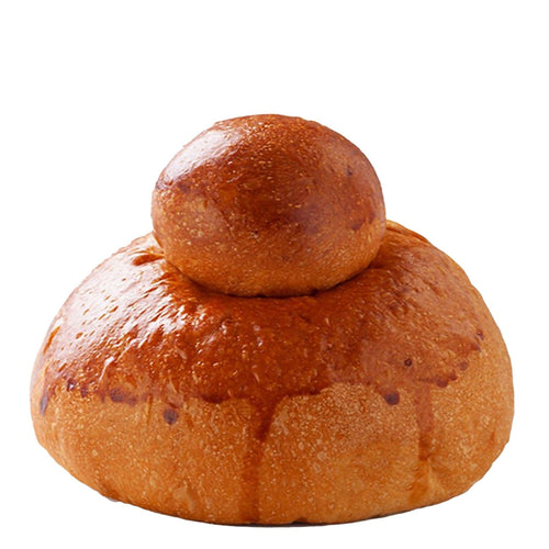 Brioche Siciliana con Tuppo Mini Brioches vuota con tuppu per Granita dolce tipico Soffice Brioscia Siciliana Monoporzione piccola Tuppo 70gr