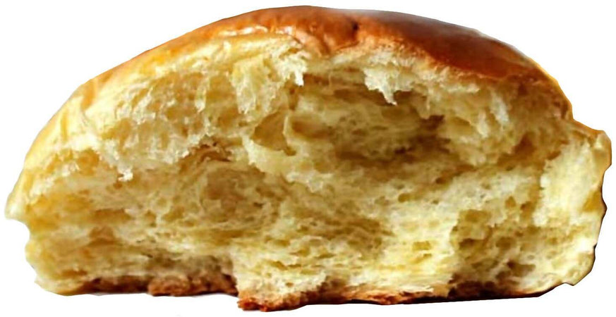 Brioches Siciliana Originale Brioche vuota per Granita dolce tipico Soffice Brioscia Siciliana Monoporzione "Paffutella" 70gr