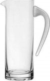 Brocca-1,5l-Litro-Jarra-Milano-In-Vetro-Trasparente-Caraffa-Con-Manico-Bevande