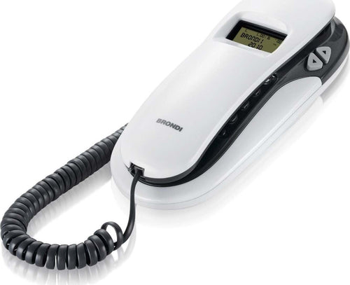 Brondi-Kenoby-Cid-Telefono-Con-Filo-Bianco/grigio
