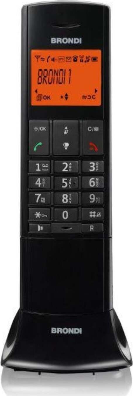 Brondi-Lemure-Telefono-Cordless-Nero