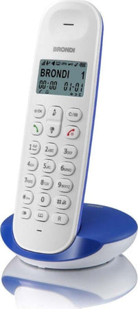 Brondi-Lotus-Telefono-Cordless-Blu
