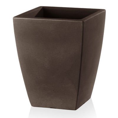 Vaso Quadrato Veneto Essential in plastica per fiori e piante da esterno e giardino.
