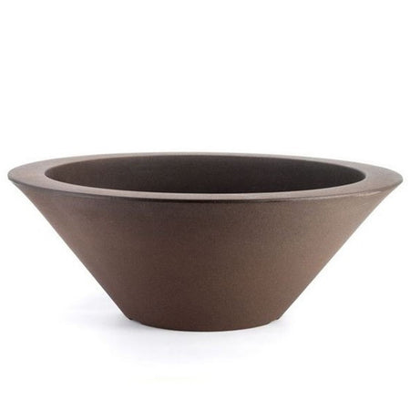 Vaso Moderno "Ciotola Schio" Essential in plastica da giardino per fiori e piante