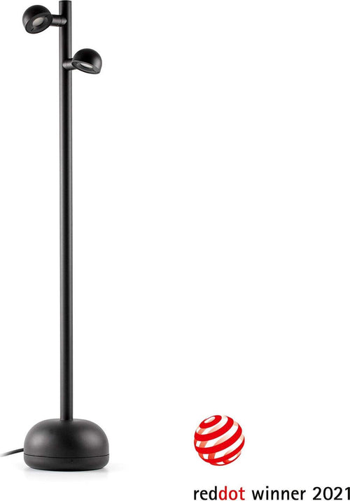 BROT 900 Lampada paletti nero Illuminazione/Illuminazione per interni/Lampade/Lampade da terra Led Mall Home - Napoli, Commerciovirtuoso.it