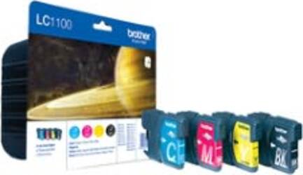 Brother - Cartuccia - C-M-Y-K - LC1100VALBP Elettronica/Informatica/Stampanti e accessori/Accessori per stampanti a inchiostro e laser/Cartucce d'inchiostro Eurocartuccia - Pavullo, Commerciovirtuoso.it