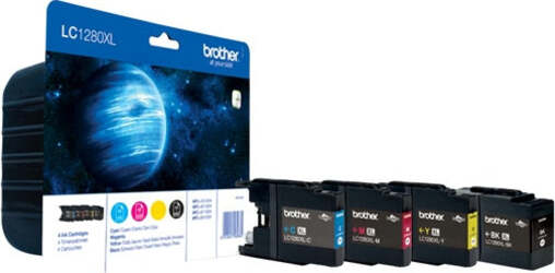 Brother - Cartuccia - C-M-Y-K - LC1280XLVALBP Elettronica/Informatica/Stampanti e accessori/Accessori per stampanti a inchiostro e laser/Cartucce d'inchiostro Eurocartuccia - Pavullo, Commerciovirtuoso.it