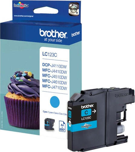 Brother - Cartuccia - Ciano - LC123C - 600 pag Elettronica/Informatica/Stampanti e accessori/Accessori per stampanti a inchiostro e laser/Cartucce d'inchiostro Eurocartuccia - Pavullo, Commerciovirtuoso.it