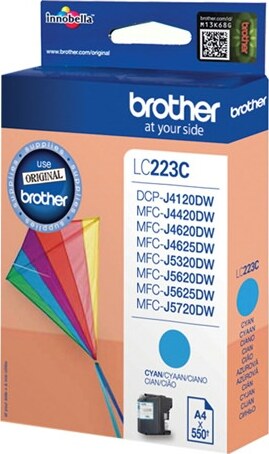 Brother - Cartuccia - Ciano - LC223C- 550 pag Elettronica/Informatica/Stampanti e accessori/Accessori per stampanti a inchiostro e laser/Cartucce d'inchiostro Eurocartuccia - Pavullo, Commerciovirtuoso.it