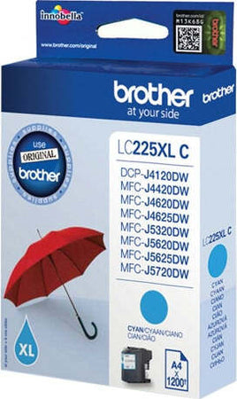 Brother - Cartuccia - Ciano - LC225XLC - 1200 pag Elettronica/Informatica/Stampanti e accessori/Accessori per stampanti a inchiostro e laser/Cartucce d'inchiostro Eurocartuccia - Pavullo, Commerciovirtuoso.it