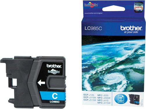 Brother - Cartuccia - Ciano - LC985C- 265 pag Elettronica/Informatica/Stampanti e accessori/Accessori per stampanti a inchiostro e laser/Cartucce d'inchiostro Eurocartuccia - Pavullo, Commerciovirtuoso.it