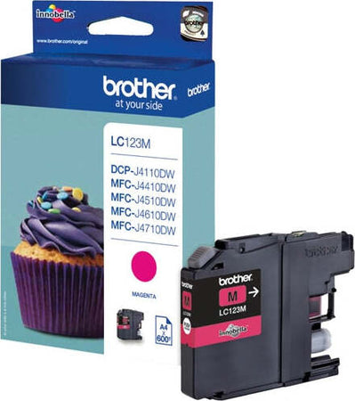 Brother - Cartuccia - Magenta - LC123M - 600 pag Elettronica/Informatica/Stampanti e accessori/Accessori per stampanti a inchiostro e laser/Cartucce d'inchiostro Eurocartuccia - Pavullo, Commerciovirtuoso.it