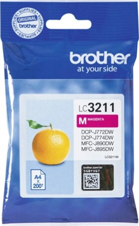 Brother - Cartuccia - Magenta - LC3211M - 200 pag Elettronica/Informatica/Stampanti e accessori/Accessori per stampanti a inchiostro e laser/Cartucce d'inchiostro Eurocartuccia - Pavullo, Commerciovirtuoso.it