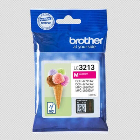 Brother - Cartuccia - Magenta - LC3213M - 400 pag Elettronica/Informatica/Stampanti e accessori/Accessori per stampanti a inchiostro e laser/Cartucce d'inchiostro Eurocartuccia - Pavullo, Commerciovirtuoso.it