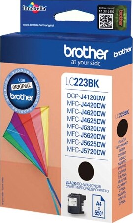 Brother - Cartuccia - Nero - LC223BK - 550 pag Elettronica/Informatica/Stampanti e accessori/Accessori per stampanti a inchiostro e laser/Cartucce d'inchiostro Eurocartuccia - Pavullo, Commerciovirtuoso.it
