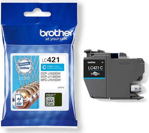 Brother - Cartuccia Ink - Ciano - LC421C - 200 pag Elettronica/Informatica/Stampanti e accessori/Accessori per stampanti a inchiostro e laser/Cartucce d'inchiostro Eurocartuccia - Pavullo, Commerciovirtuoso.it