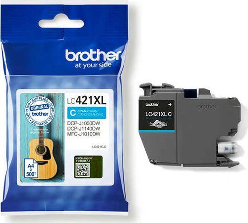 Brother - Cartuccia Ink - Ciano - LC421XLC - 500 pag Elettronica/Informatica/Stampanti e accessori/Accessori per stampanti a inchiostro e laser/Cartucce d'inchiostro Eurocartuccia - Pavullo, Commerciovirtuoso.it