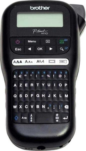 Brother - Etichettarice - PT-110 Cancelleria e prodotti per ufficio/Elettronica per ufficio/Etichettatrici Eurocartuccia - Pavullo, Commerciovirtuoso.it