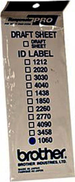 Brother - Etichette - 10x60 mm - ID1060 Elettronica/Informatica/Stampanti e accessori/Accessori per stampanti a inchiostro e laser/Cartucce d'inchiostro Eurocartuccia - Pavullo, Commerciovirtuoso.it