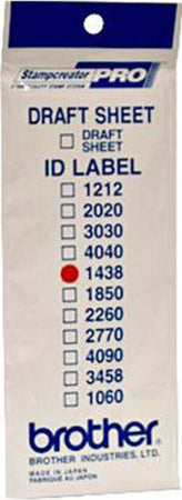 Brother - Etichette - 14x38 mm - ID1438 Elettronica/Informatica/Stampanti e accessori/Accessori per stampanti a inchiostro e laser/Cartucce d'inchiostro Eurocartuccia - Pavullo, Commerciovirtuoso.it