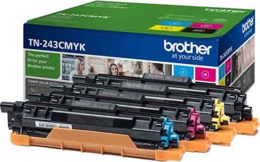 Brother - Multipack Toner - C-M-Y-K - TN243CMYK - 1.000 pag cad. Elettronica/Informatica/Stampanti e accessori/Accessori per stampanti a inchiostro e laser/Cartucce d'inchiostro Eurocartuccia - Pavullo, Commerciovirtuoso.it