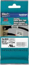 Brother - Nastro laminato flessibile - Nero-Bianco - TZEFX231 - 12mm x 8mt Cancelleria e prodotti per ufficio/Elettronica per ufficio/Accessori/Accessori per etichettatrici Eurocartuccia - Pavullo, Commerciovirtuoso.it