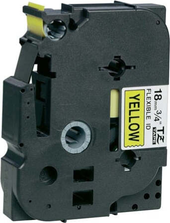 Brother - Nastro laminato flessibile - Nero-Giallo - TZEFX641 - 18mm x 8mt Cancelleria e prodotti per ufficio/Elettronica per ufficio/Accessori/Accessori per etichettatrici Eurocartuccia - Pavullo, Commerciovirtuoso.it