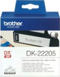Brother - Rotolo etichetta continua - Nero-Bianco - 62mm x 30 48mt - DK22205 Cancelleria e prodotti per ufficio/Elettronica per ufficio/Accessori/Accessori per etichettatrici Eurocartuccia - Pavullo, Commerciovirtuoso.it