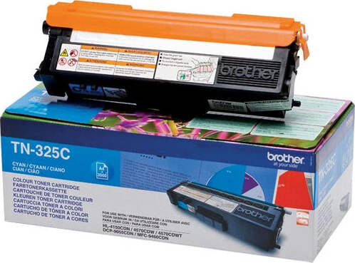 Brother - Toner - Ciano - TN325C - 3500 pag Elettronica/Informatica/Stampanti e accessori/Accessori per stampanti a inchiostro e laser/Cartucce d'inchiostro Eurocartuccia - Pavullo, Commerciovirtuoso.it