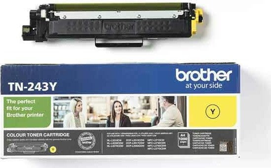Brother - Toner - Giallo - TN243Y - 1000 pag Elettronica/Informatica/Stampanti e accessori/Accessori per stampanti a inchiostro e laser/Cartucce d'inchiostro Eurocartuccia - Pavullo, Commerciovirtuoso.it