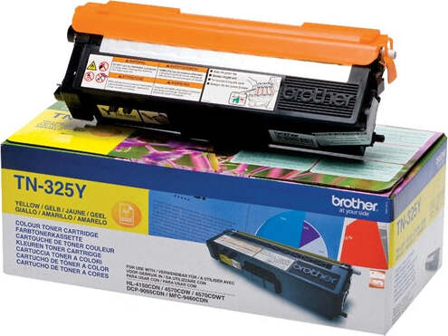 Brother - Toner - Giallo - TN325Y - 3500 pag Elettronica/Informatica/Stampanti e accessori/Accessori per stampanti a inchiostro e laser/Cartucce d'inchiostro Eurocartuccia - Pavullo, Commerciovirtuoso.it