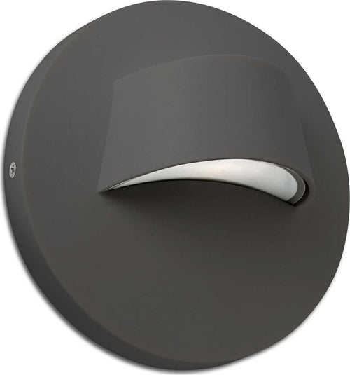 BROW Lampada da parete grigio Illuminazione/Illuminazione per interni/Illuminazioni per pareti/Applique Led Mall Home - Napoli, Commerciovirtuoso.it